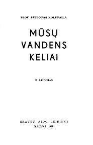 Mūsų vandens keliai