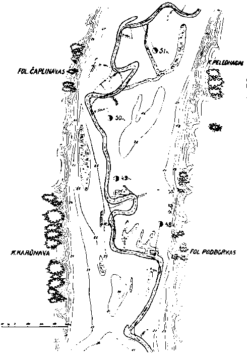 Nevėžio 1925 m nuotraukos fragmentas