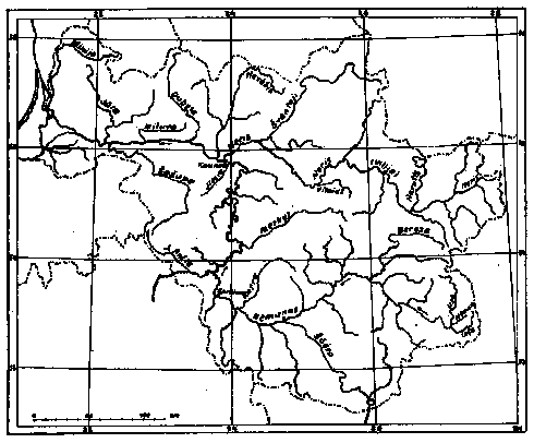 Reseau hydrographique du Niémen