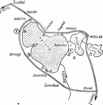 14 schema. Narutis ir jo ežerynas